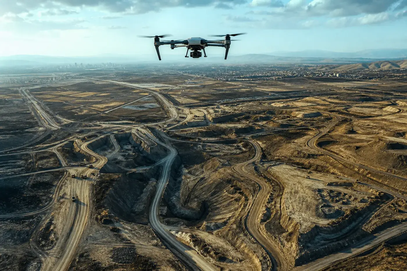 Ankara drone haritalama uçuşu